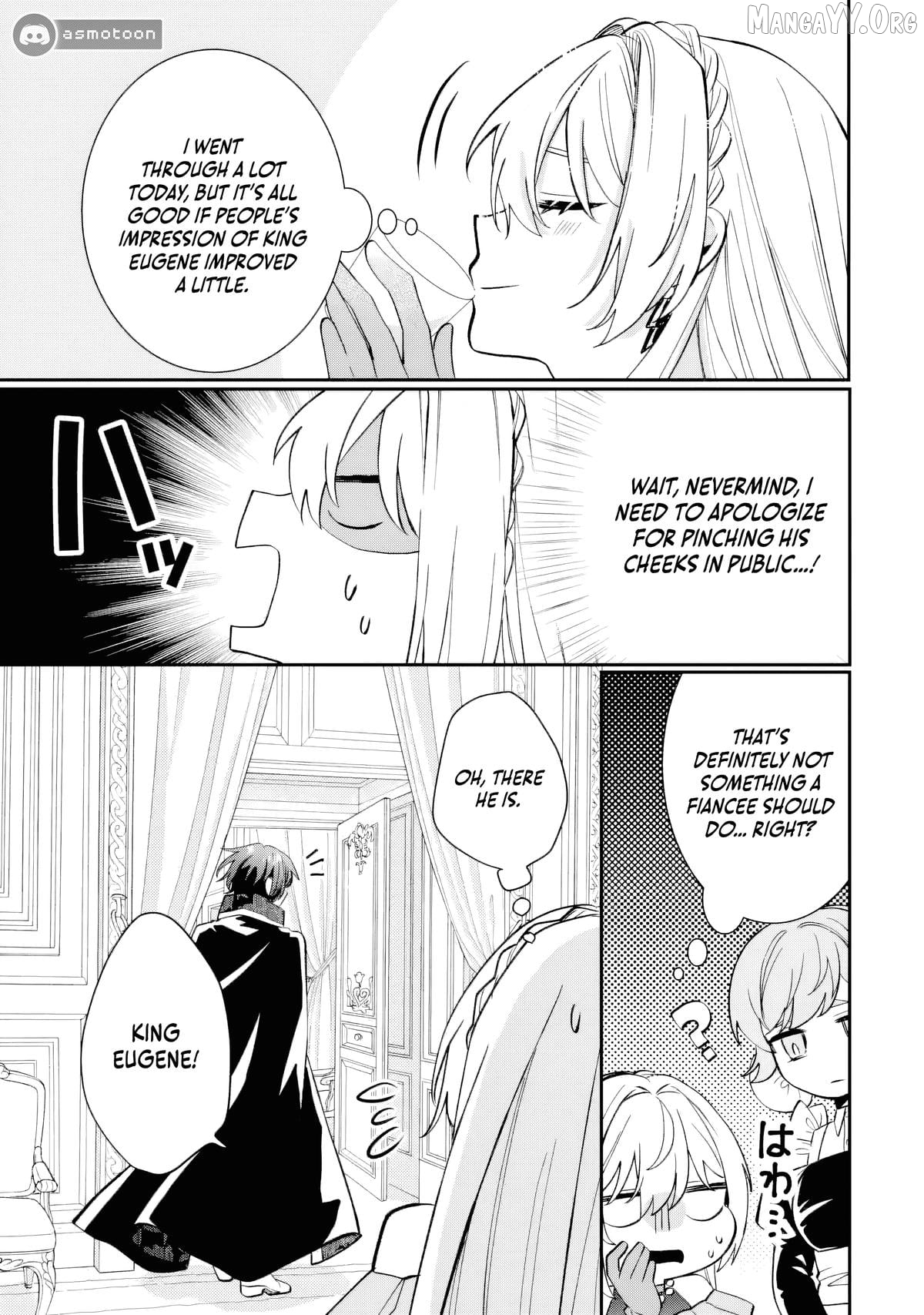 Migawari de Totsuida Reikoku Kokuou wa Hatsukoi Aite deshita Chapter 7 - page 24