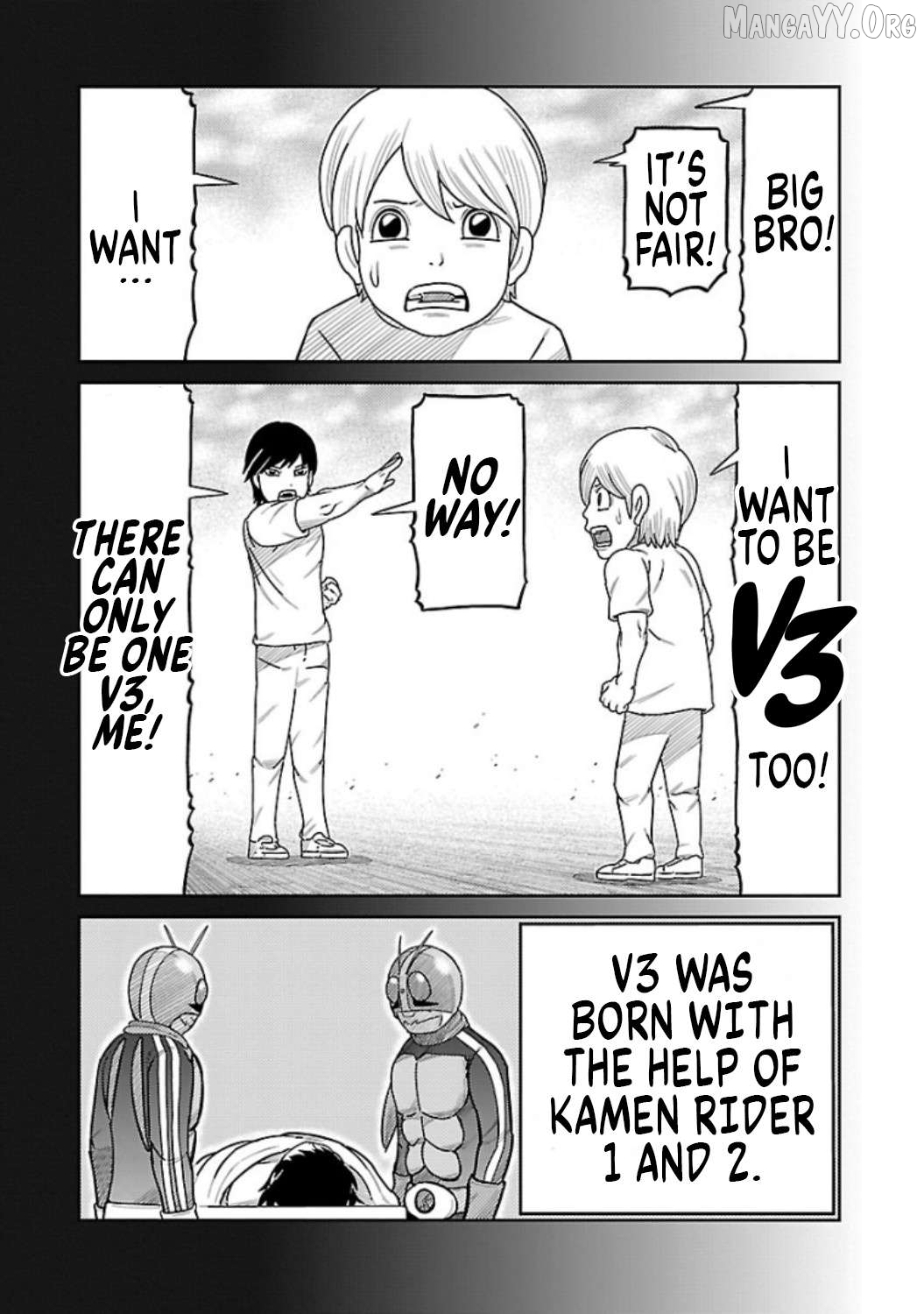 Tanzaburo Tojima Wants To Be Kamen Rider Chapter 8 - page 3