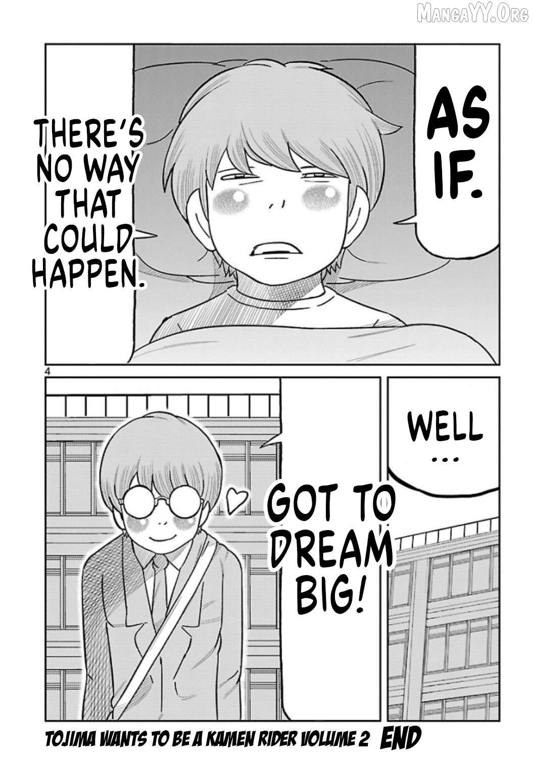 Tanzaburo Tojima Wants To Be Kamen Rider Chapter 8.5 - page 3