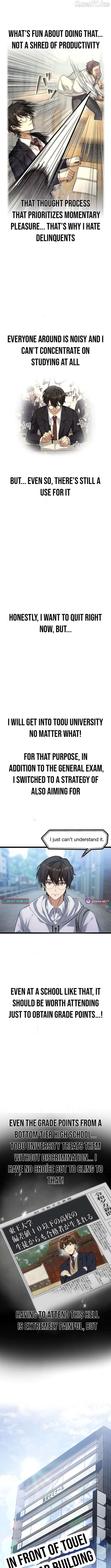 The Strongest Honor Student ~The Case of a Regular Exam Student Who Became the Top of the Delinquent World~ Chapter 1 - page 7