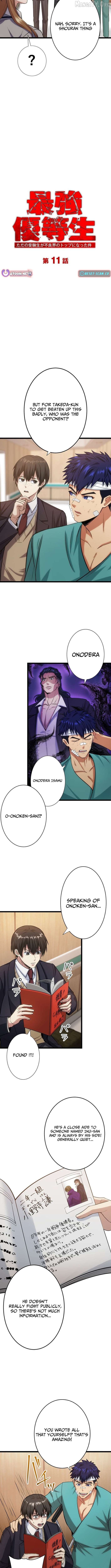 The Strongest Honor Student ~The Case of a Regular Exam Student Who Became the Top of the Delinquent World~ Chapter 11 - page 2