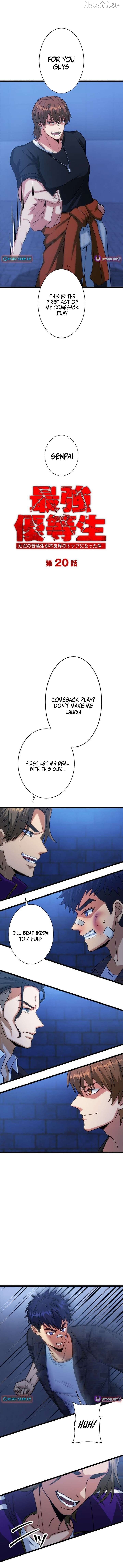 The Strongest Honor Student ~The Case of a Regular Exam Student Who Became the Top of the Delinquent World~ Chapter 20 - page 3