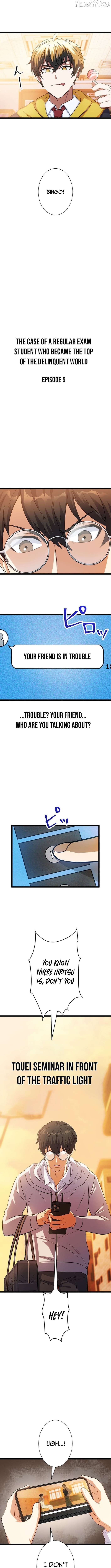The Strongest Honor Student ~The Case of a Regular Exam Student Who Became the Top of the Delinquent World~ Chapter 5 - page 2
