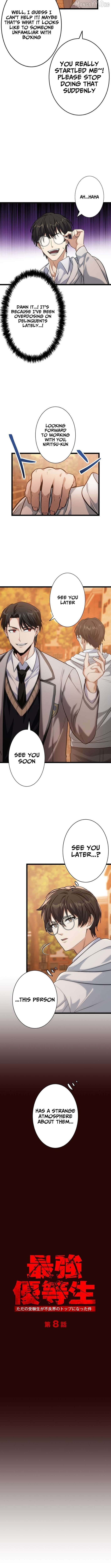 The Strongest Honor Student ~The Case of a Regular Exam Student Who Became the Top of the Delinquent World~ Chapter 8 - page 2
