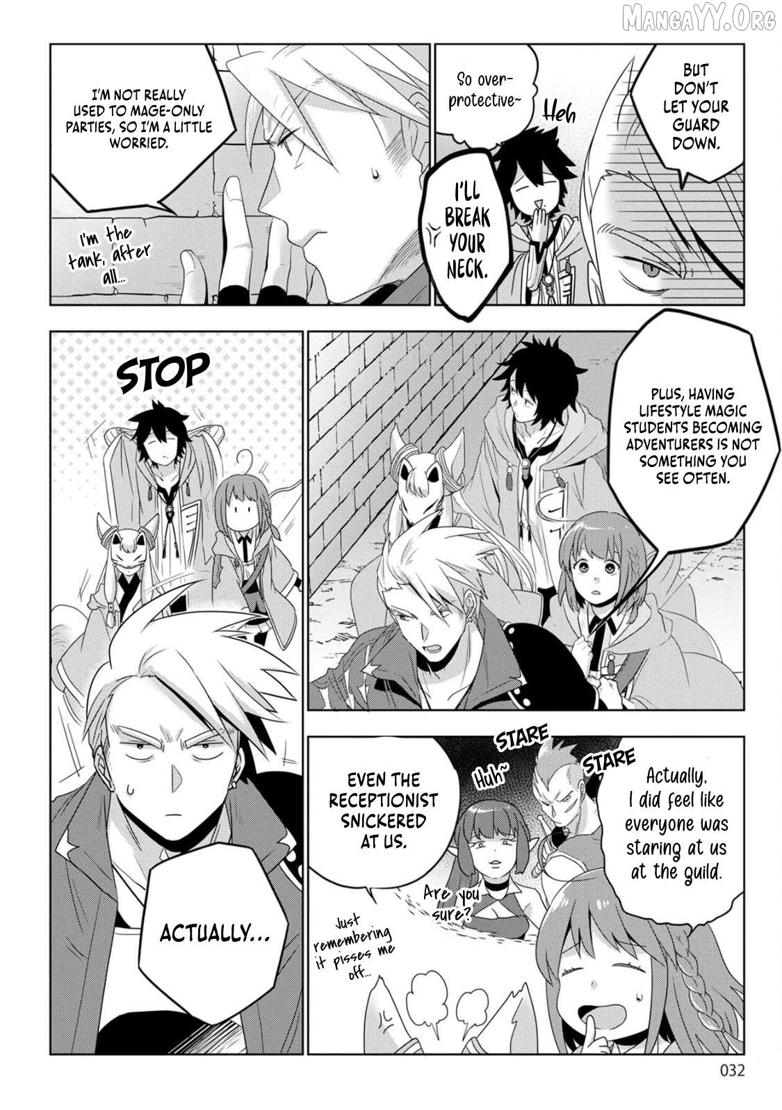 The Lifestyle Magicians Challenge the Dungeon Chapter 1 - page 32
