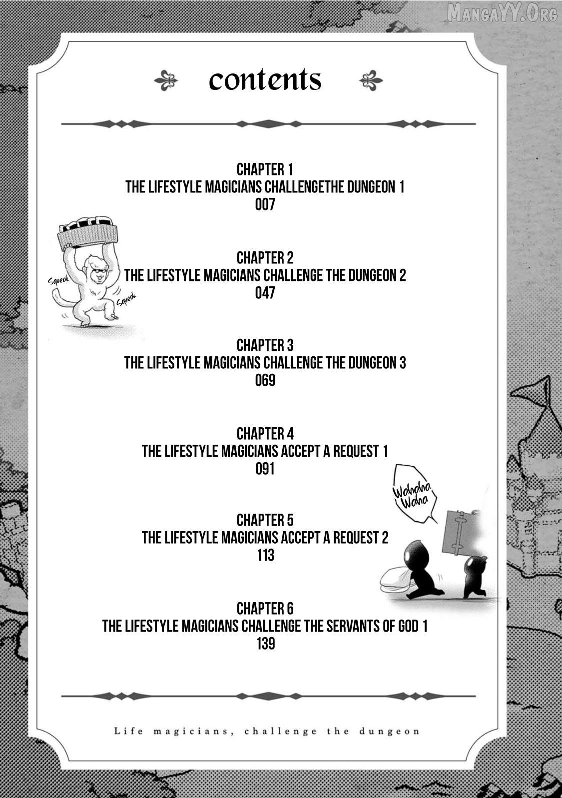 The Lifestyle Magicians Challenge the Dungeon Chapter 1 - page 6