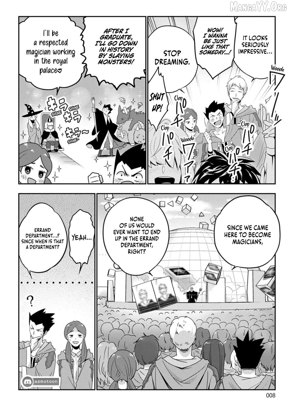 The Lifestyle Magicians Challenge the Dungeon Chapter 1 - page 9