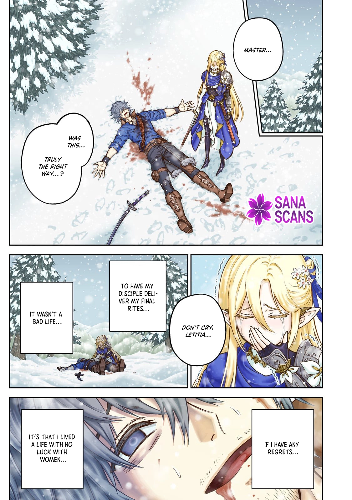 Sword Saint Reborn as a Maid, Ruling with a Broom. Chapter 1 - page 1