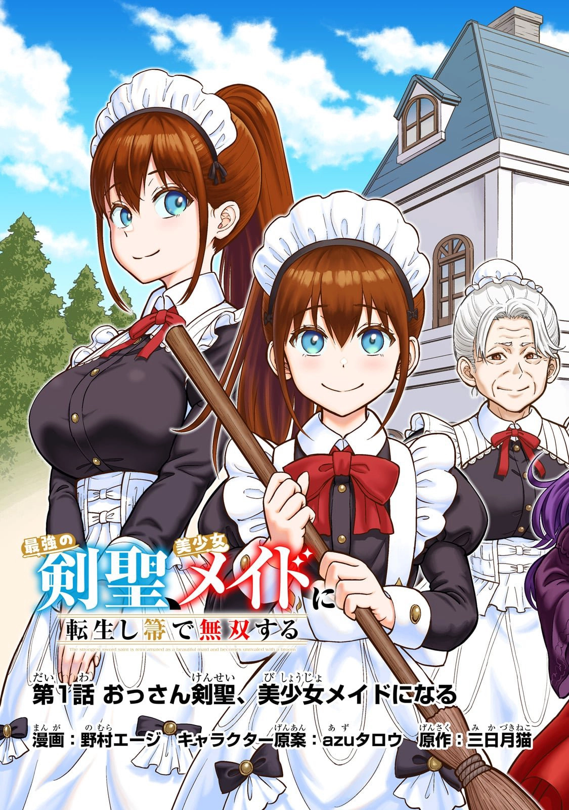 Sword Saint Reborn as a Maid, Ruling with a Broom. Chapter 1 - page 3