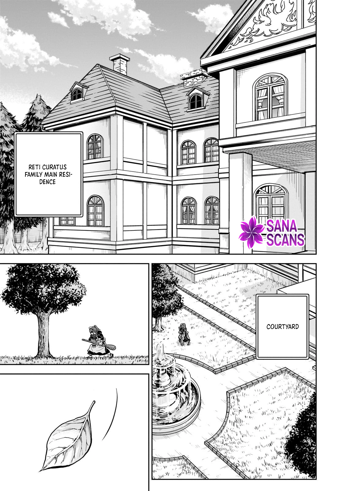 Sword Saint Reborn as a Maid, Ruling with a Broom. Chapter 1 - page 4