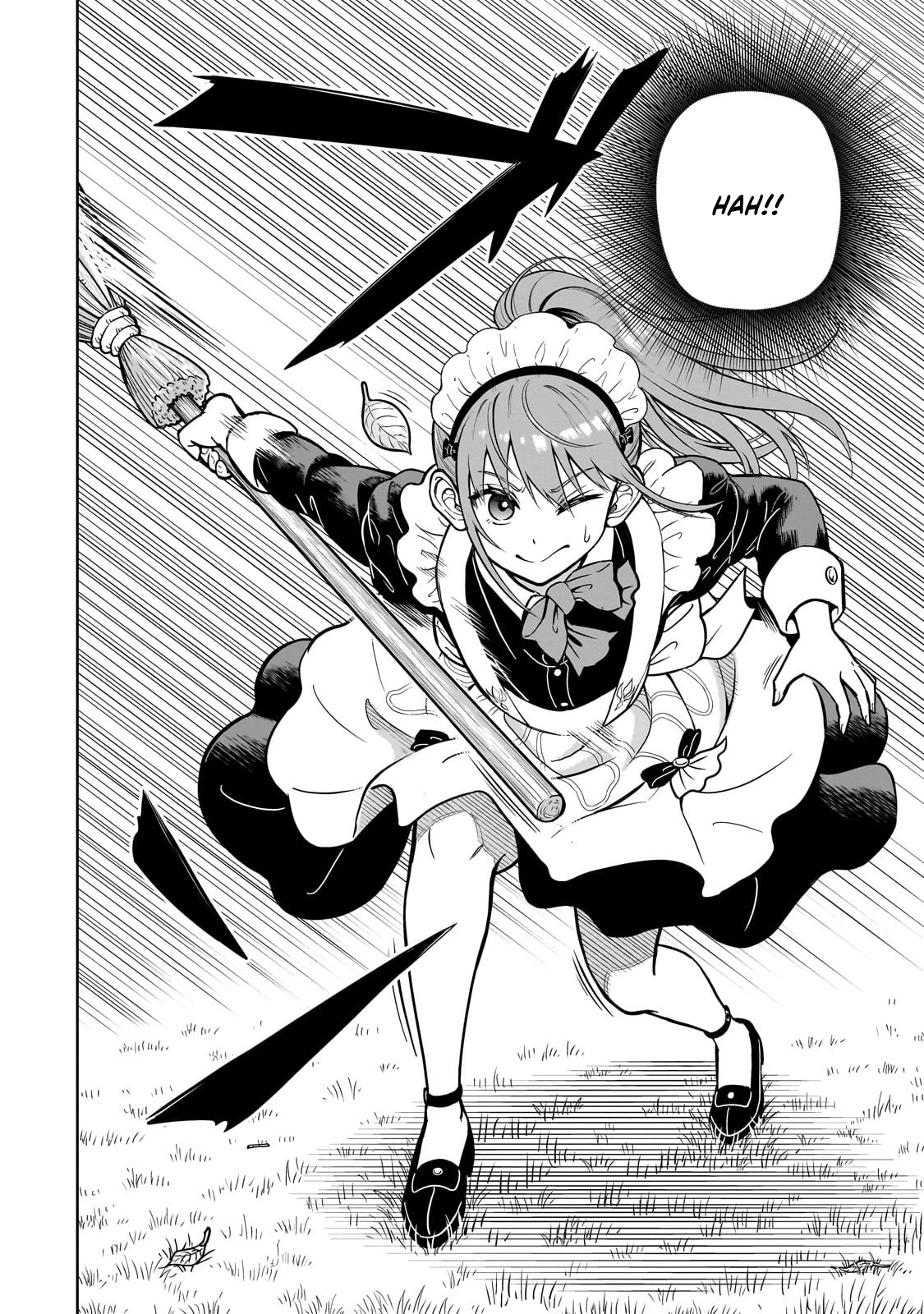 Sword Saint Reborn as a Maid, Ruling with a Broom. Chapter 1 - page 5