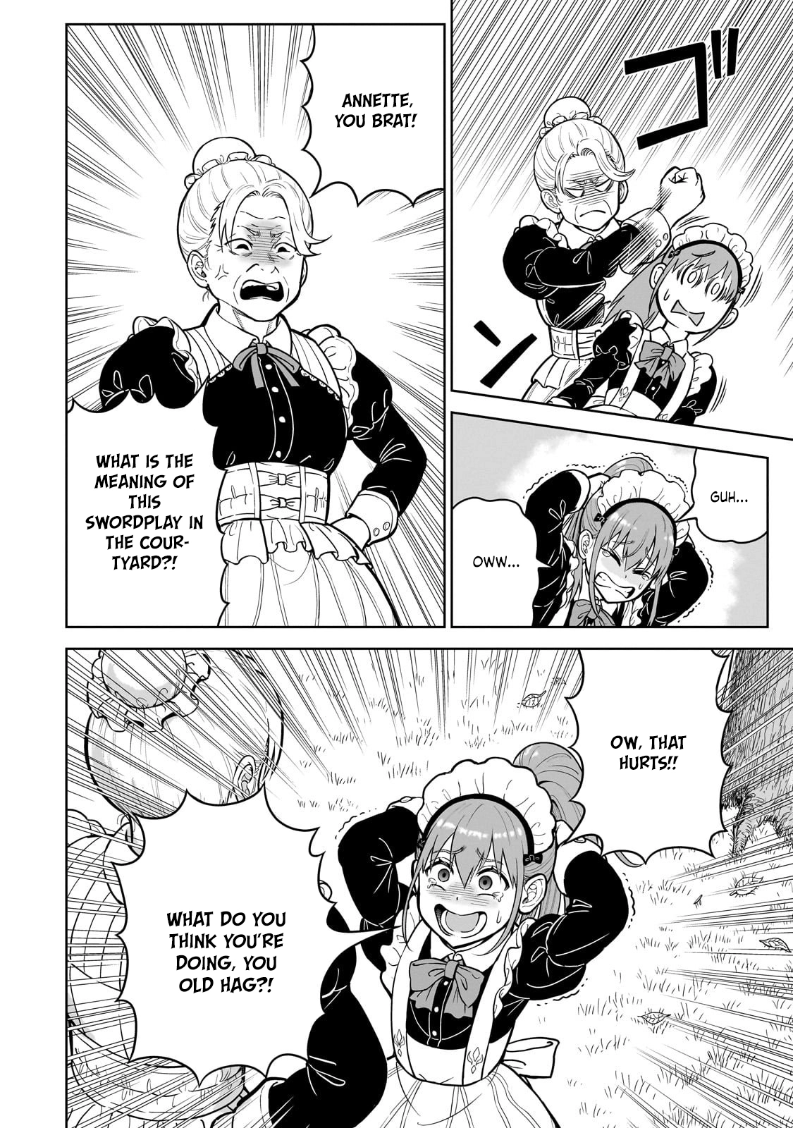 Sword Saint Reborn as a Maid, Ruling with a Broom. Chapter 1 - page 7