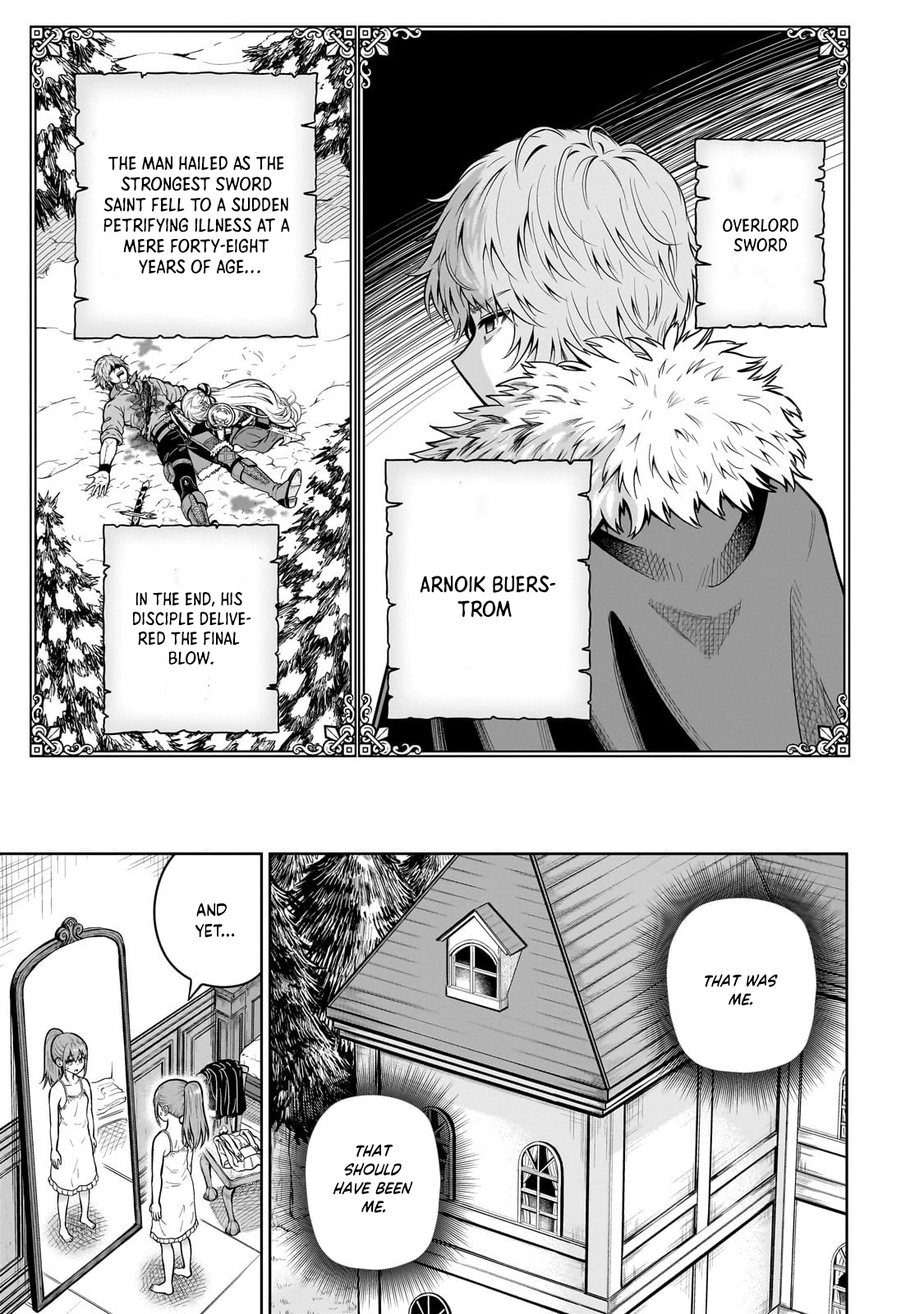 Sword Saint Reborn as a Maid, Ruling with a Broom. Chapter 1 - page 12