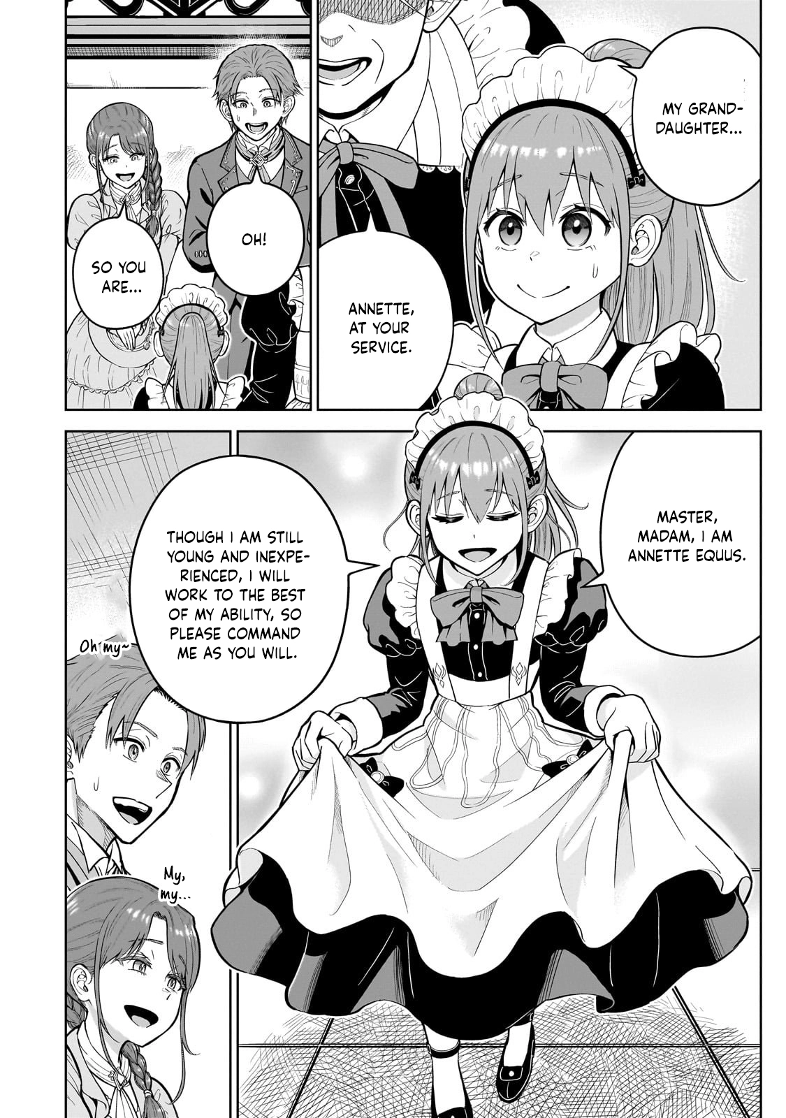 Sword Saint Reborn as a Maid, Ruling with a Broom. Chapter 1 - page 27