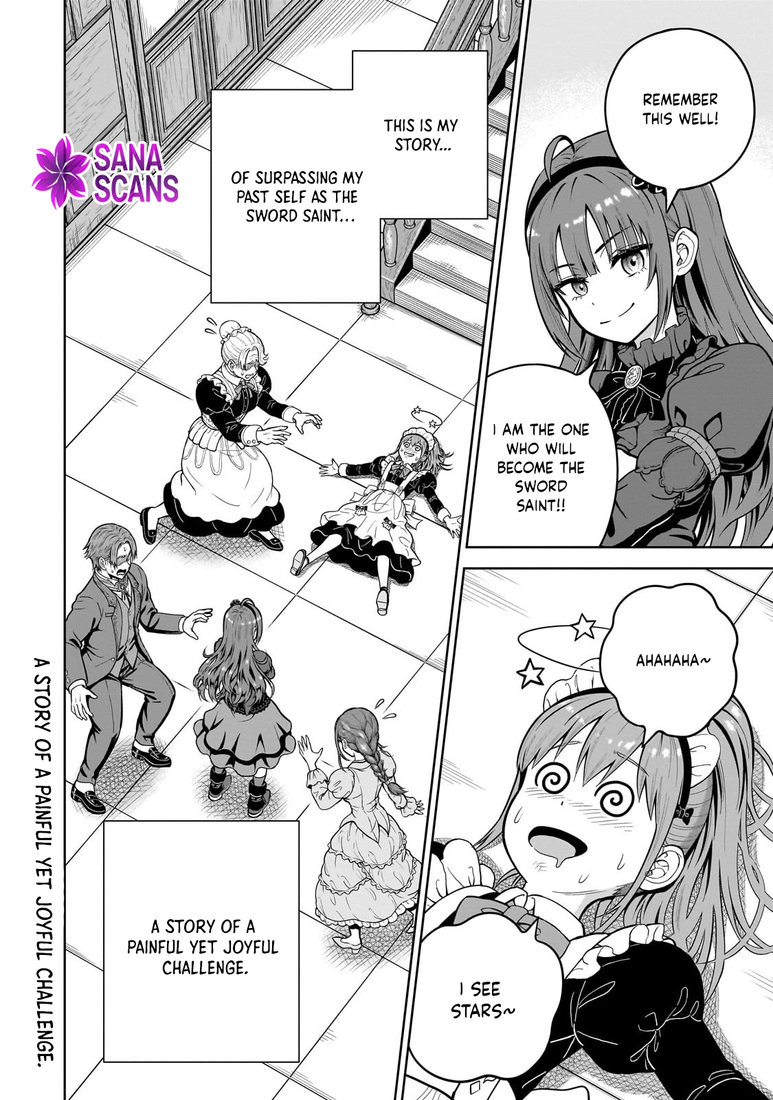 Sword Saint Reborn as a Maid, Ruling with a Broom. Chapter 1 - page 37