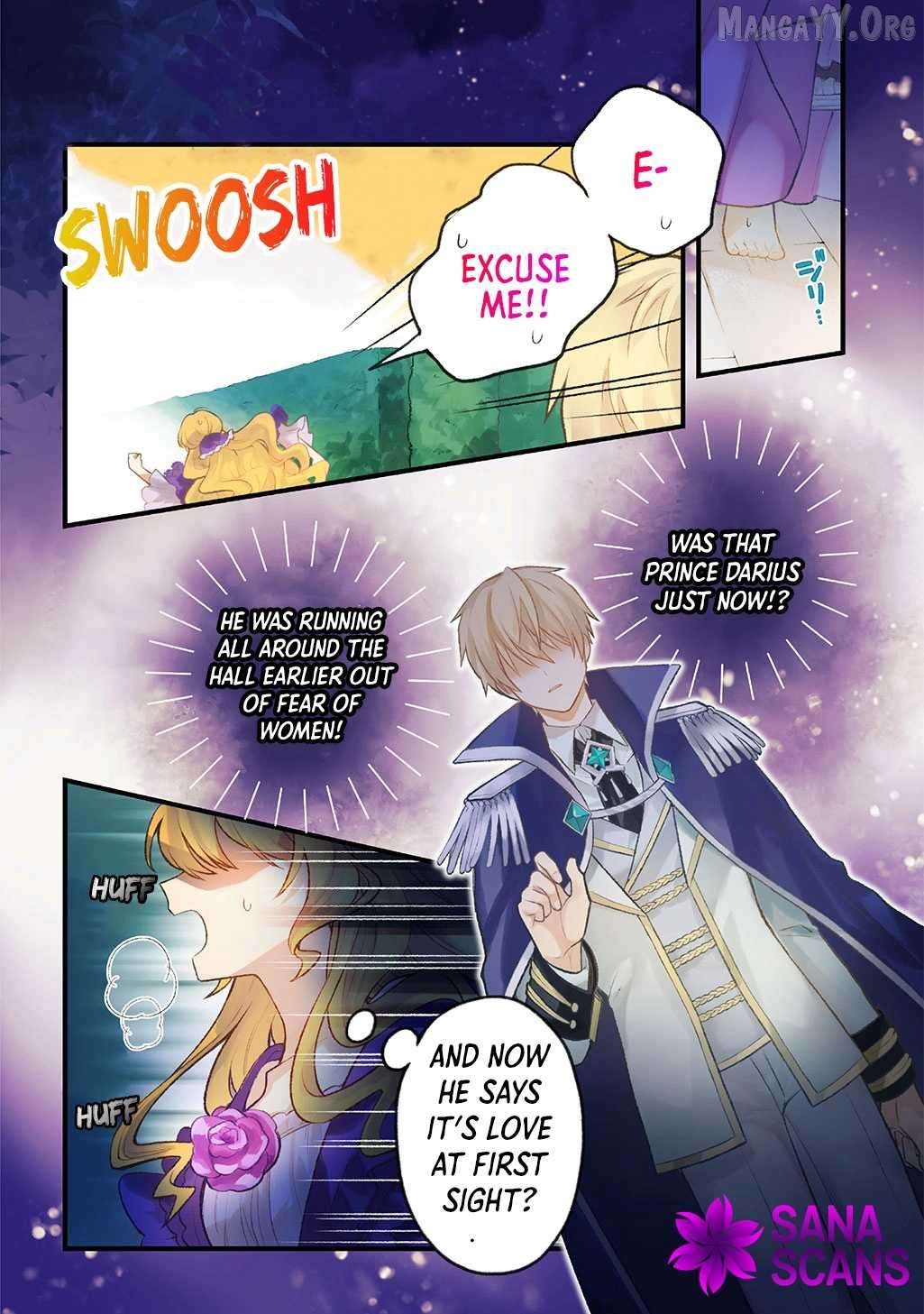 Denka ga Hitomibore Shita Reijou no Shoutai wa Anata no Goeikishi desu! Chapter 1 - page 2