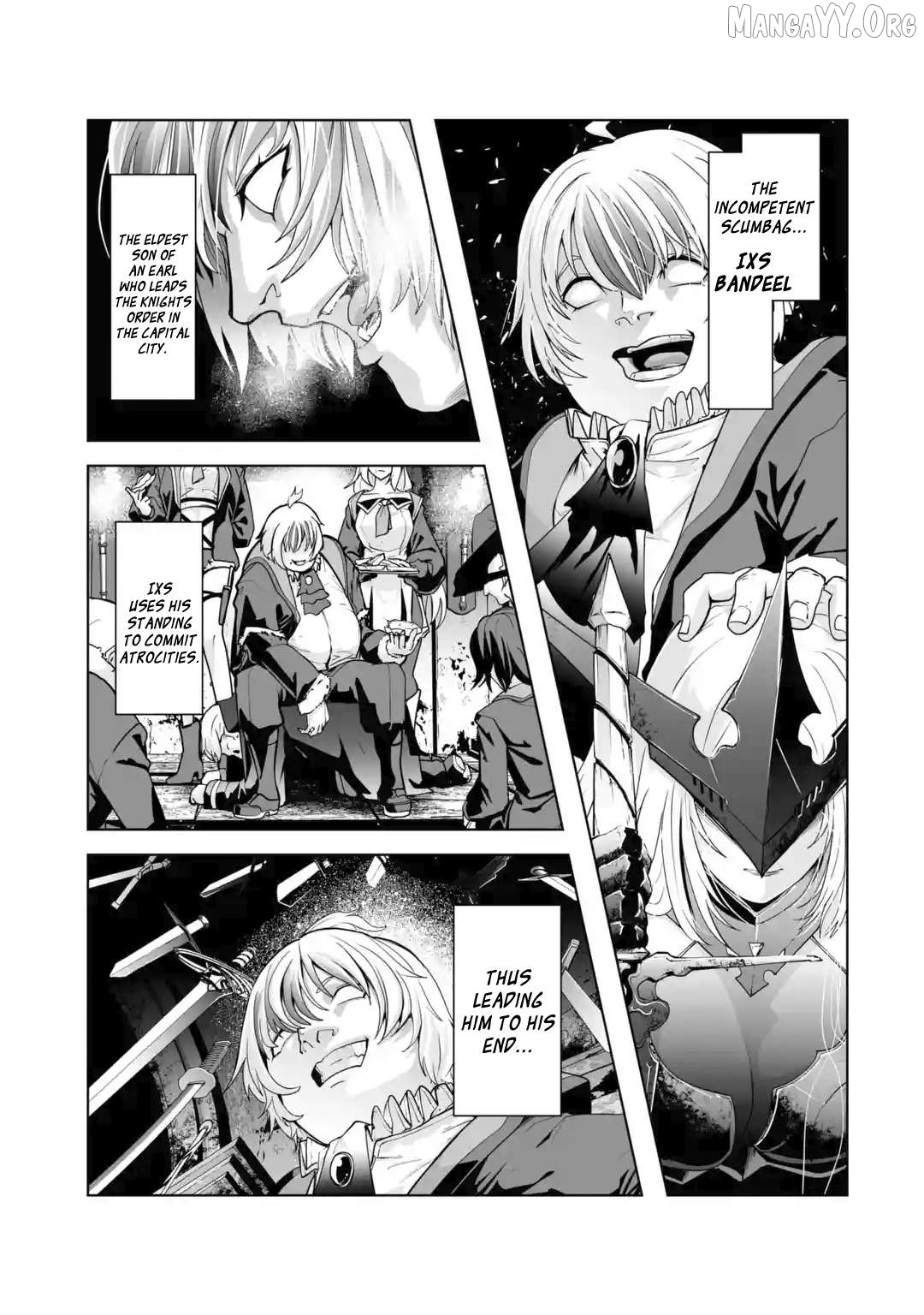 Akuyaku Kizoku ga Hirakinaotte Hametsu Furagu o Jitsuryoku de Hataki Otteitara, Itsunomanika Hirointachi Kara Eiyūshi Sareru yō ni Natta ken Chapter 1.1 - page 5