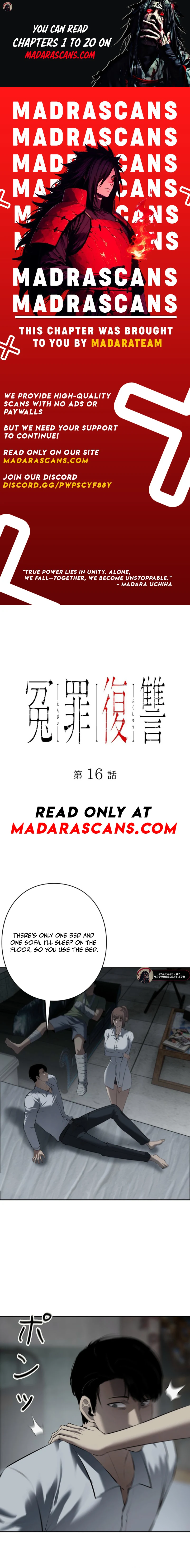 Revenge of the wrongly accused Chapter 16 - page 1