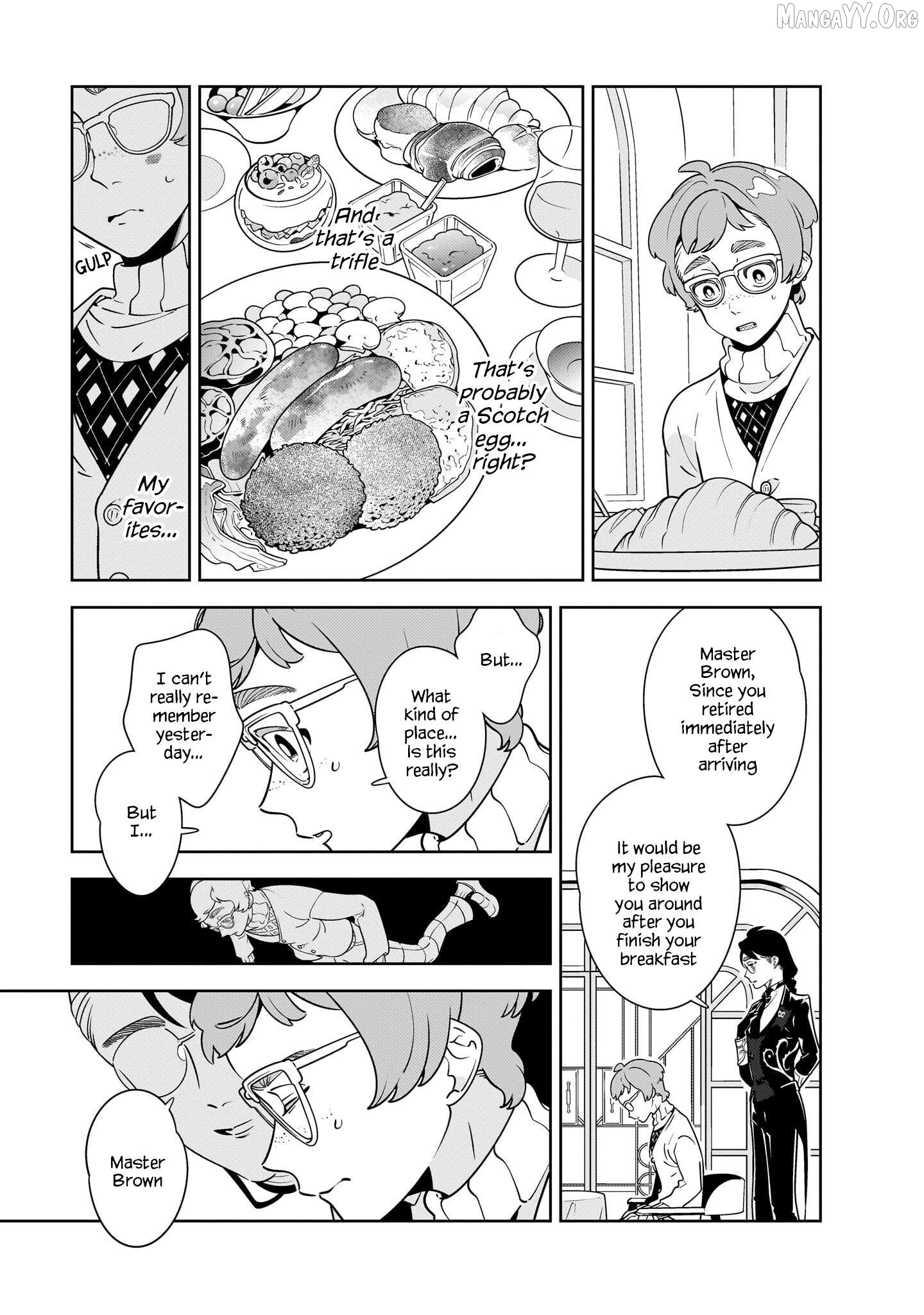 Hotel Laurel no Wataridoritachi Chapter 1 - page 13