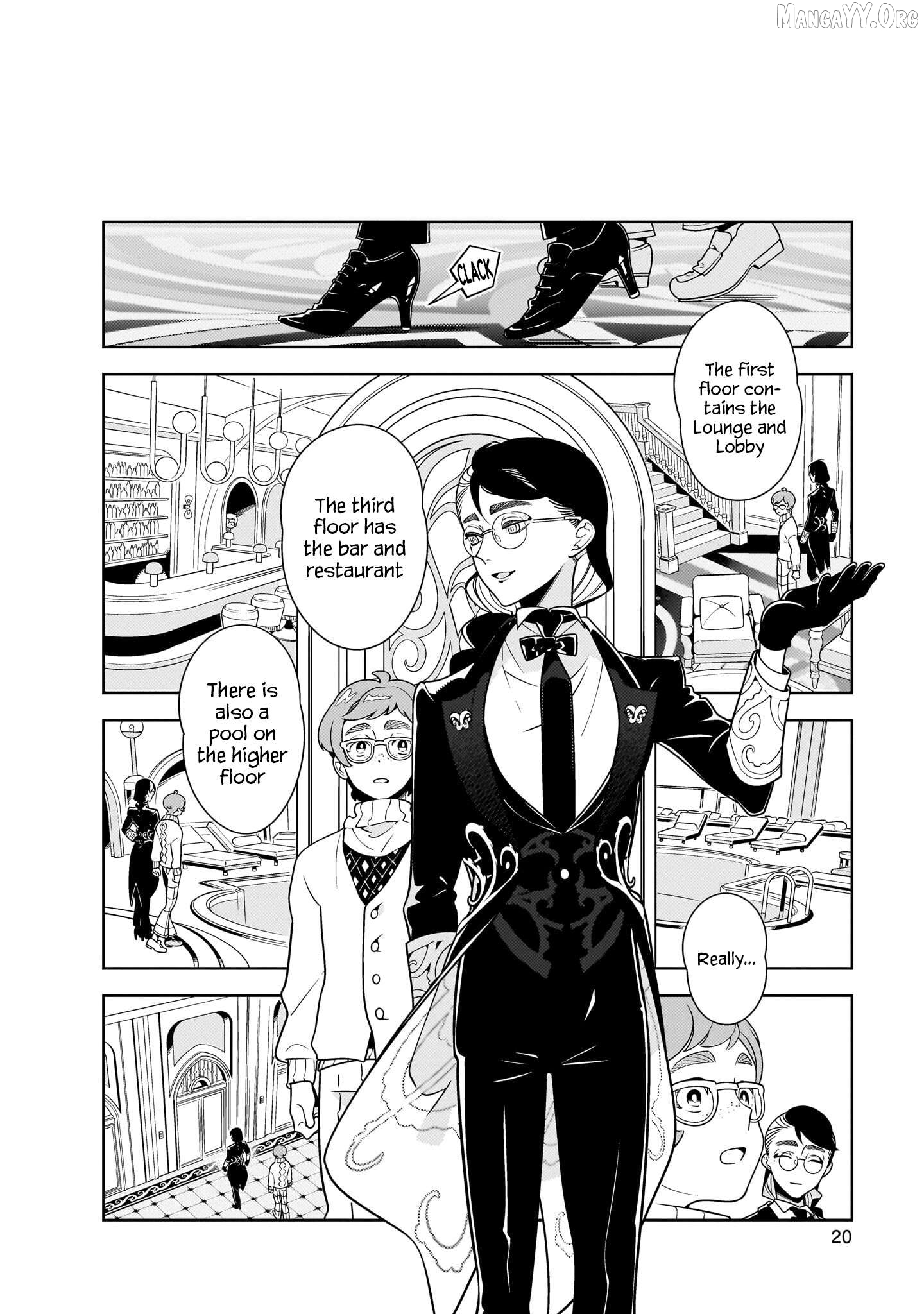 Hotel Laurel no Wataridoritachi Chapter 1 - page 17