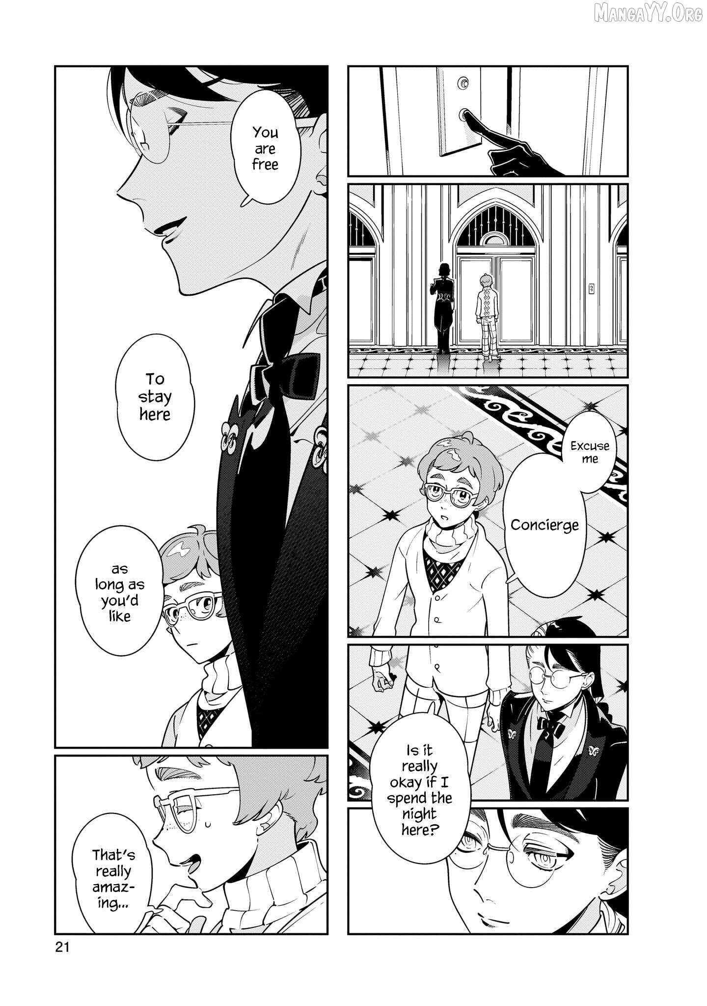 Hotel Laurel no Wataridoritachi Chapter 1 - page 18