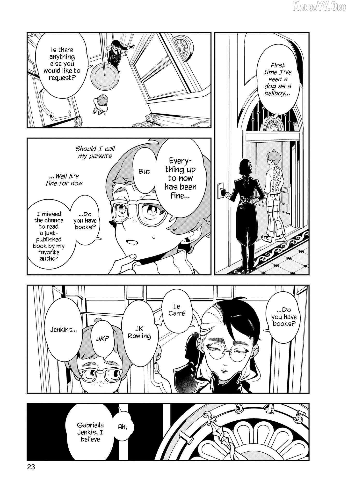Hotel Laurel no Wataridoritachi Chapter 1 - page 20