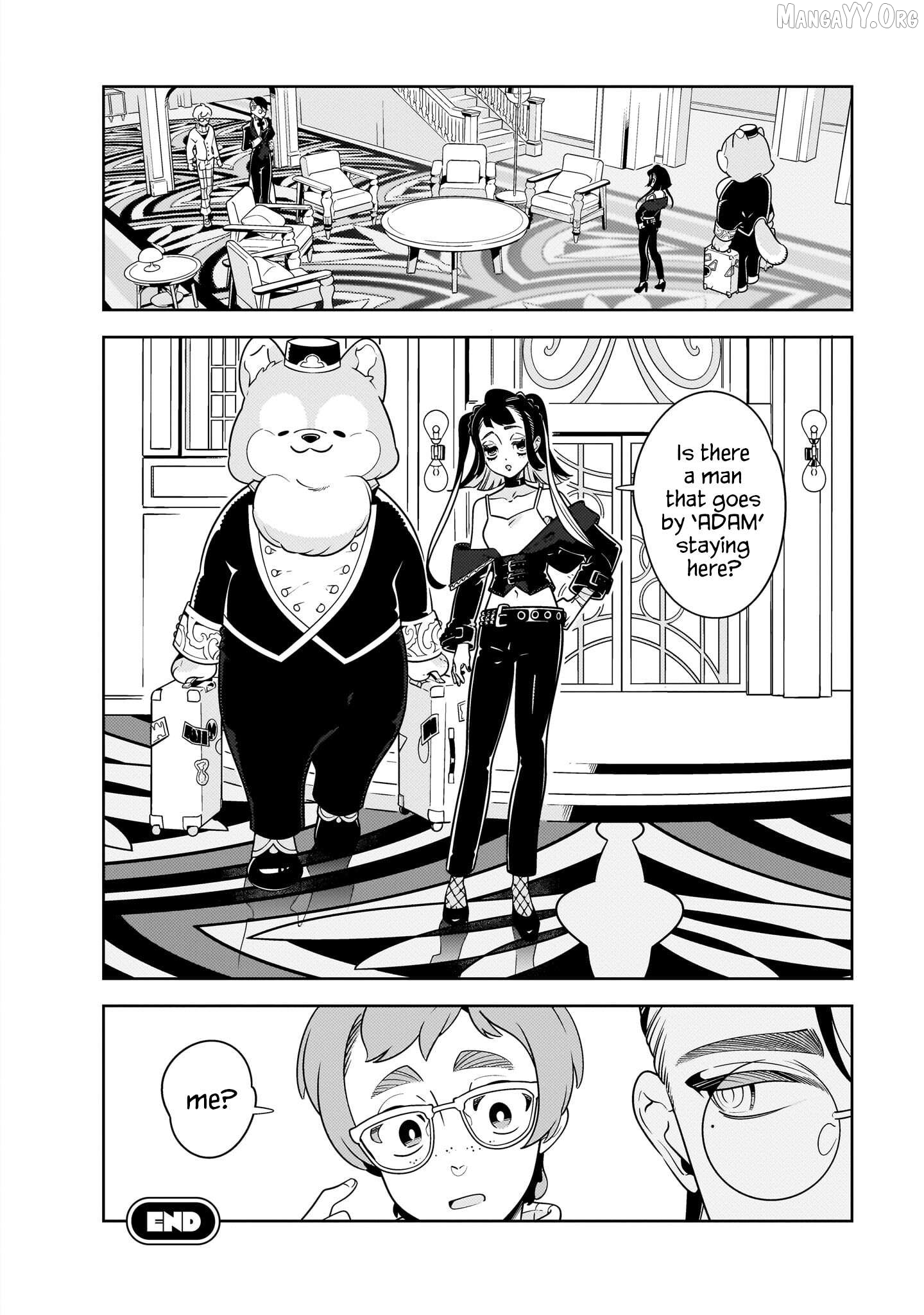Hotel Laurel no Wataridoritachi Chapter 1 - page 42