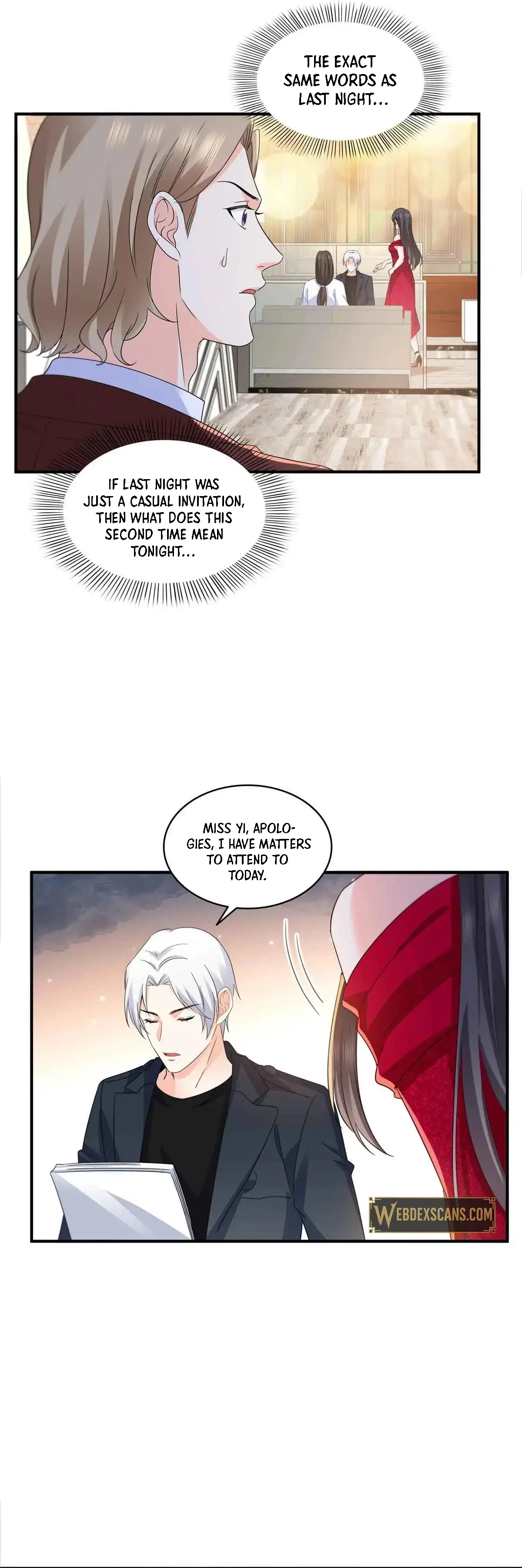 Perfect Secret Love: The Bad New Wife is a Little Sweet Chapter 553 - page 3