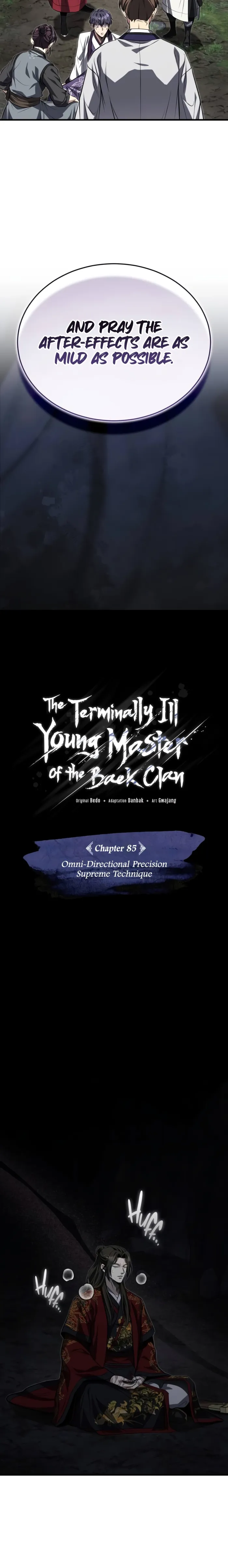 The Terminally Ill Young Master of the Baek Clan Chapter 85 - page 14