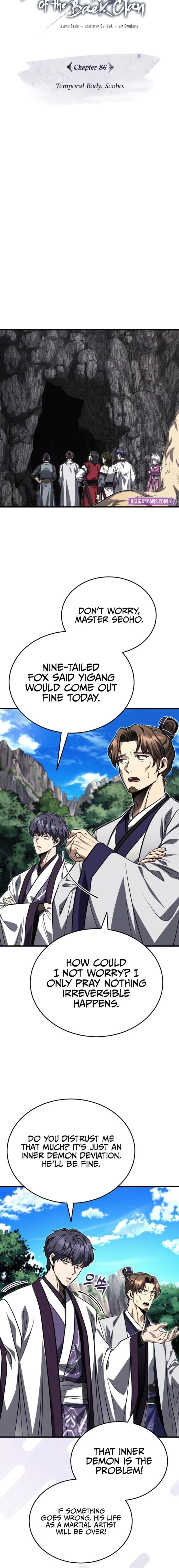 The Terminally Ill Young Master of the Baek Clan Chapter 86 - page 6