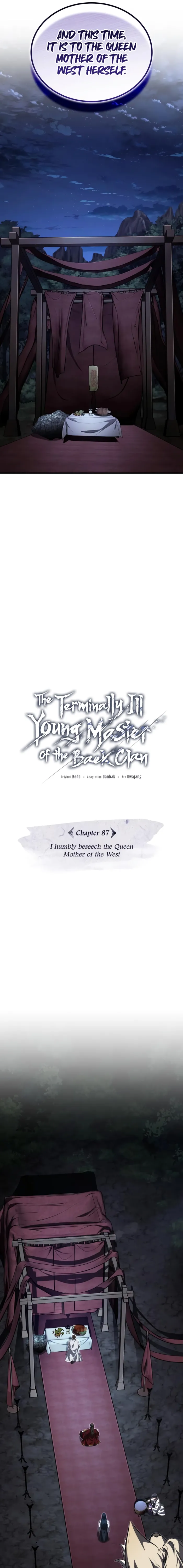 The Terminally Ill Young Master of the Baek Clan Chapter 87 - page 3