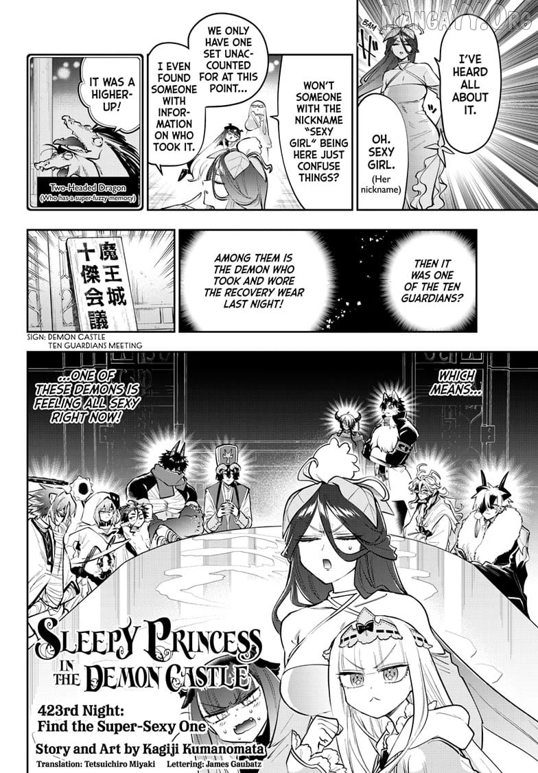 Maou-jou de Oyasumi Chapter 423 - page 2
