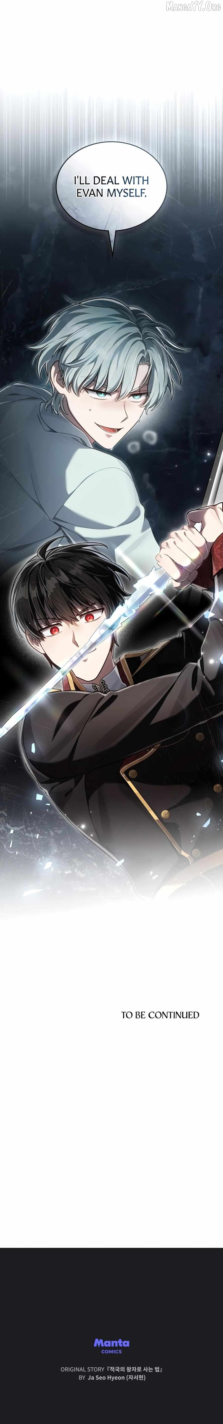 Living as the Enemy Prince Chapter 92 - page 25