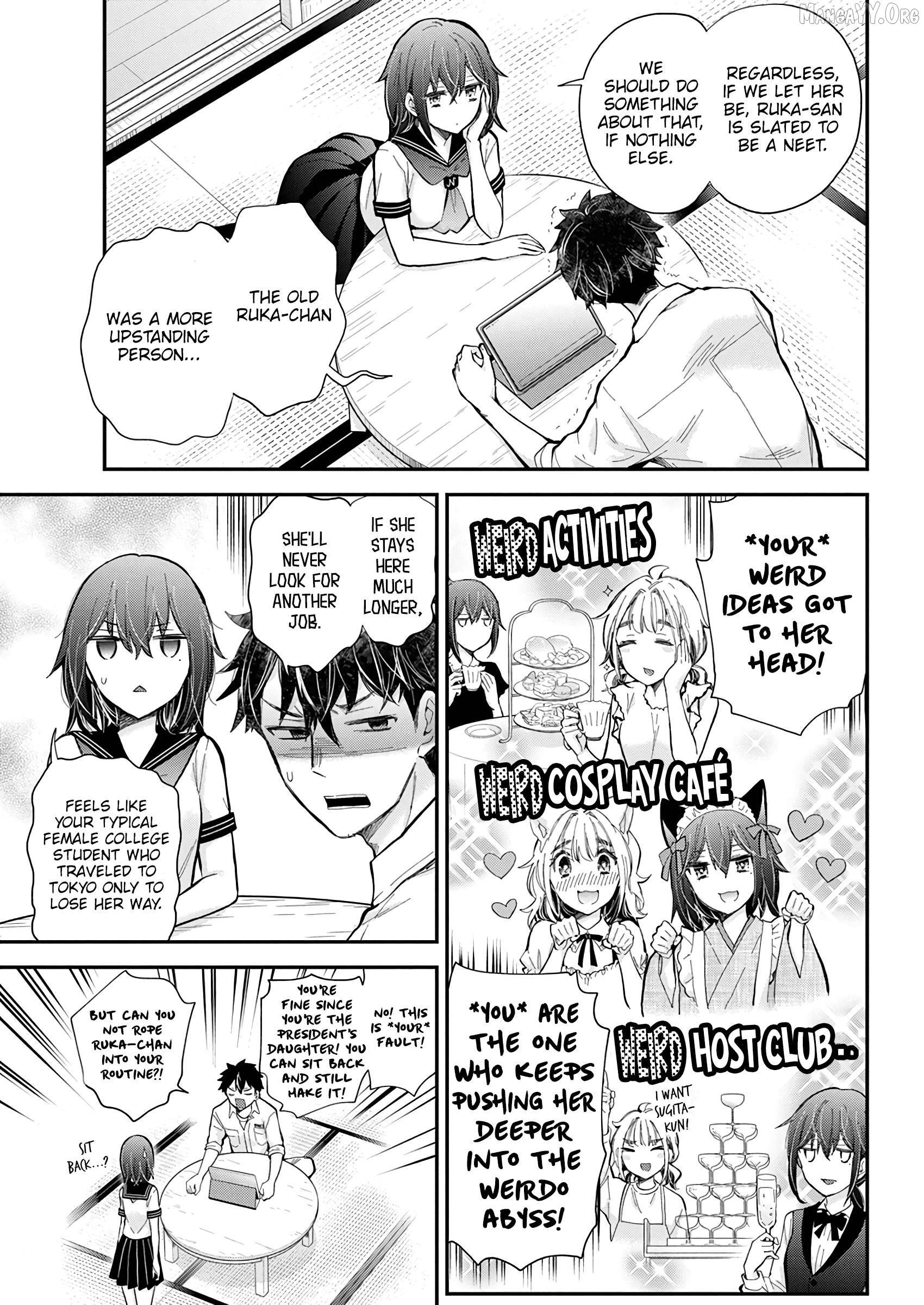 Henjyo - Hen na Jyoshi Kousei Amaguri Senko Chapter 138 - page 8