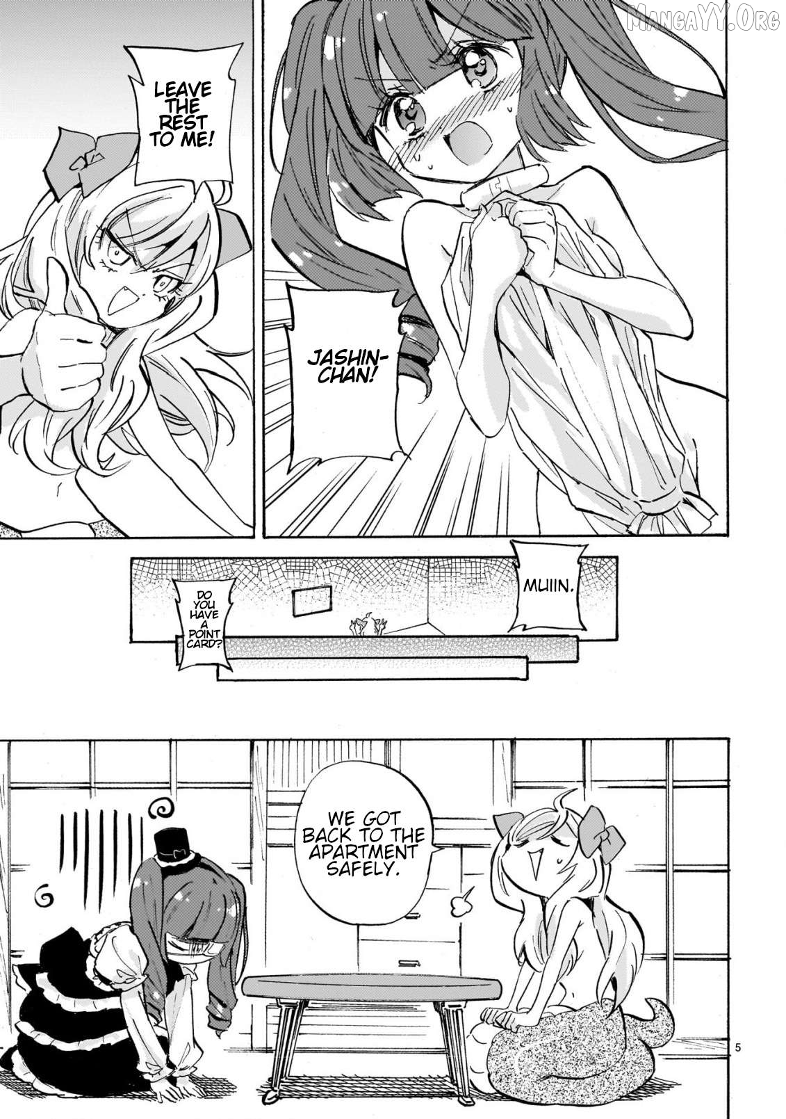 Jashin-chan Dropkick Chapter 290 - page 5