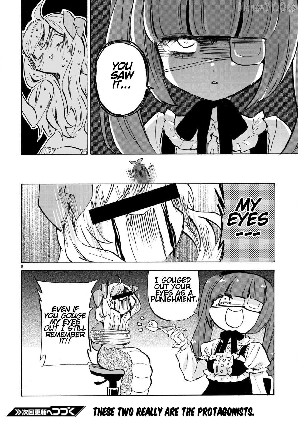 Jashin-chan Dropkick Chapter 290 - page 8