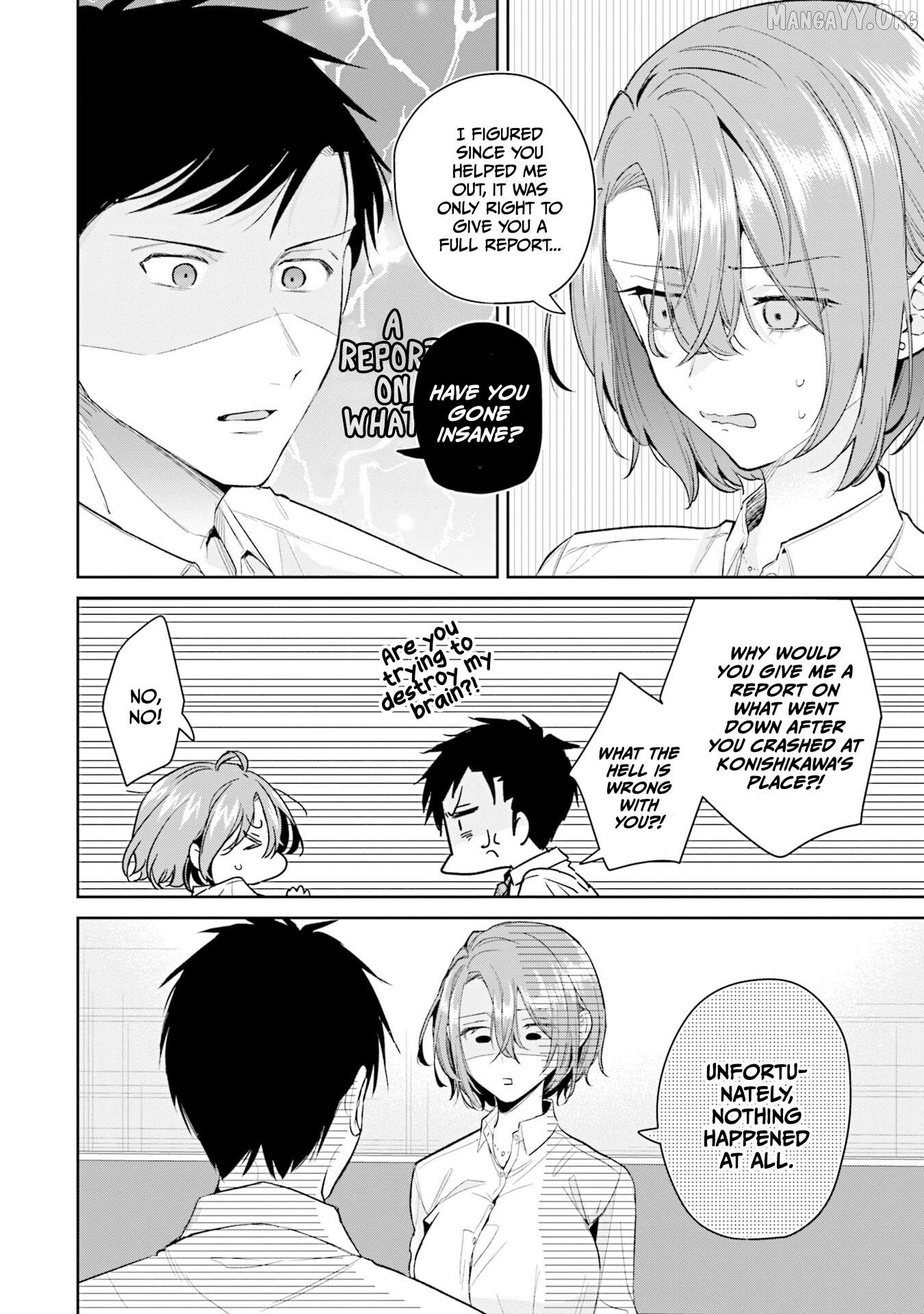 Misato-San Is A Bit Cold Towards Her Boss Who Pampers Chapter 34 - page 10