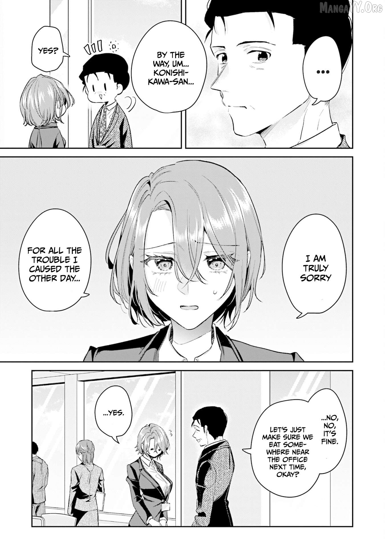 Misato-San Is A Bit Cold Towards Her Boss Who Pampers Chapter 34 - page 7