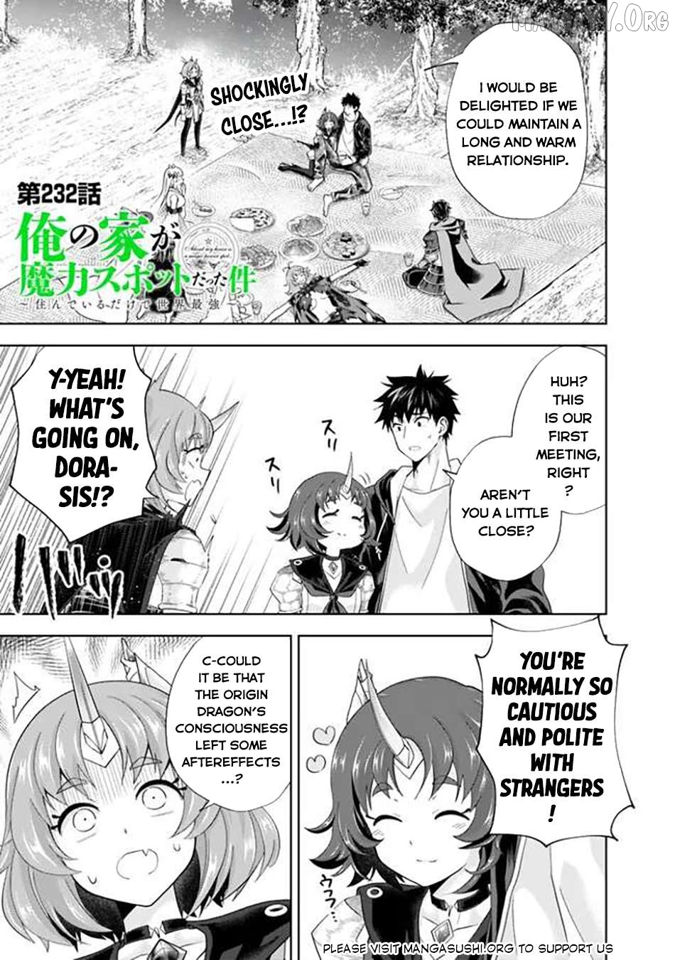 Ore no ie ga Maryoku Spot Datta Ken - Sundeiru Dake de Sekai Saikyou Chapter 232 - page 2