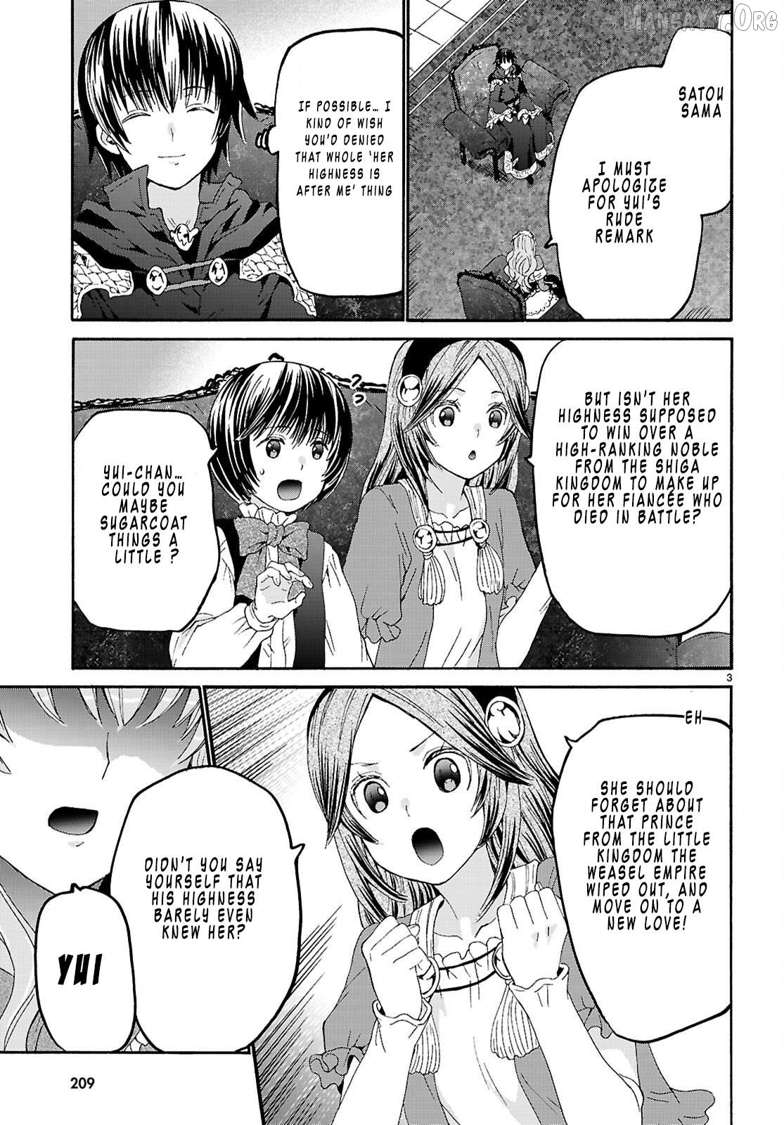 Death March Kara Hajimaru Isekai Kyousoukyoku Chapter 131 - page 3