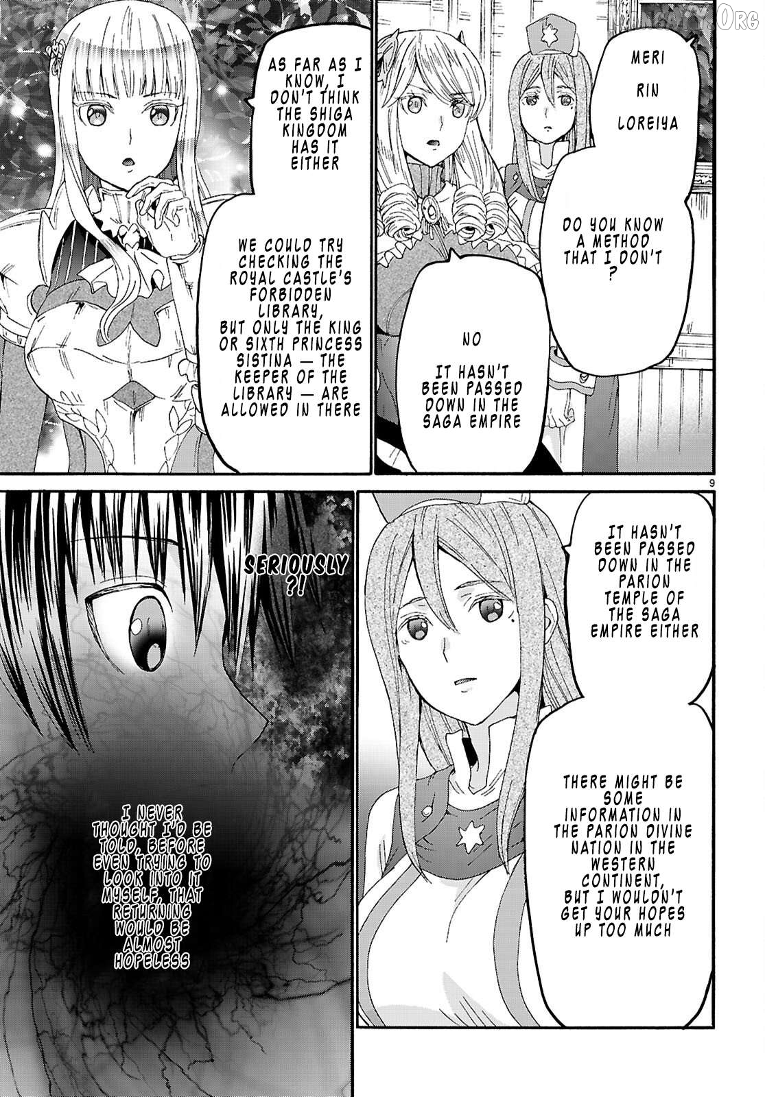 Death March Kara Hajimaru Isekai Kyousoukyoku Chapter 131 - page 9