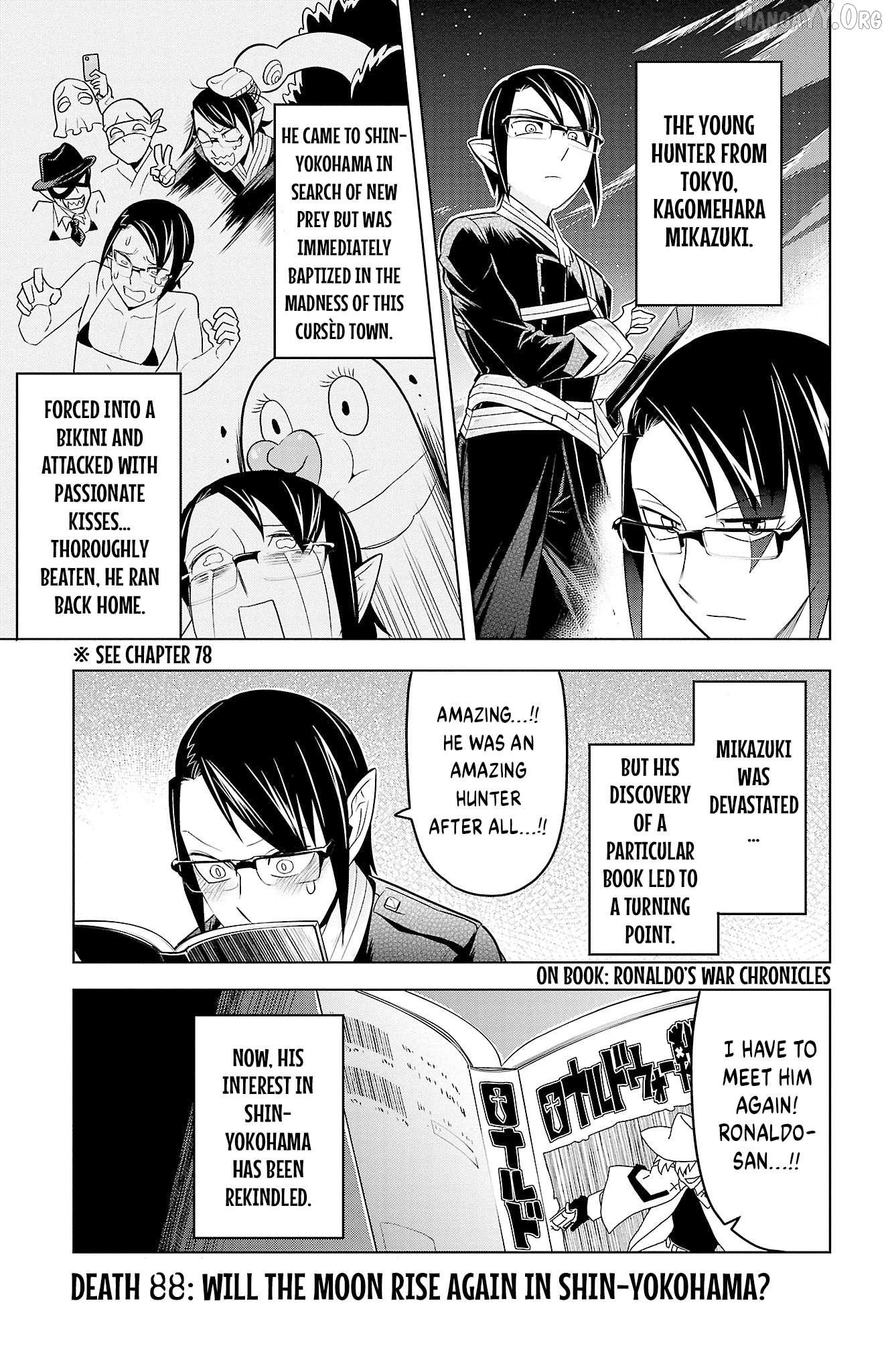 Kyuuketsuki Sugu Shinu Chapter 88 - page 1
