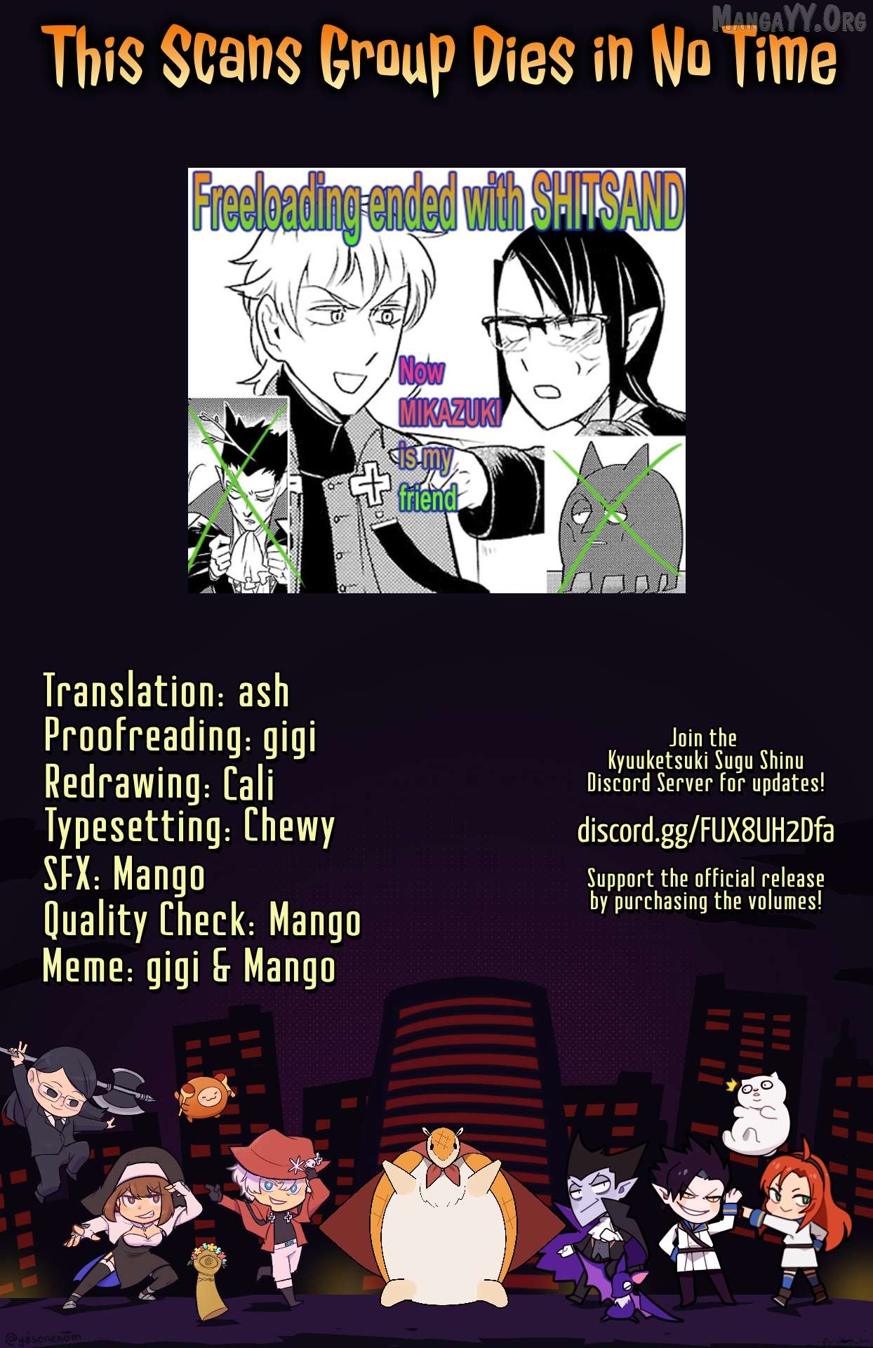 Kyuuketsuki Sugu Shinu Chapter 88 - page 14