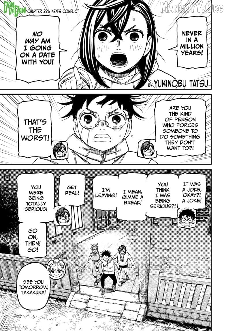 Dandadan - Manga Chapter 221 - page 1