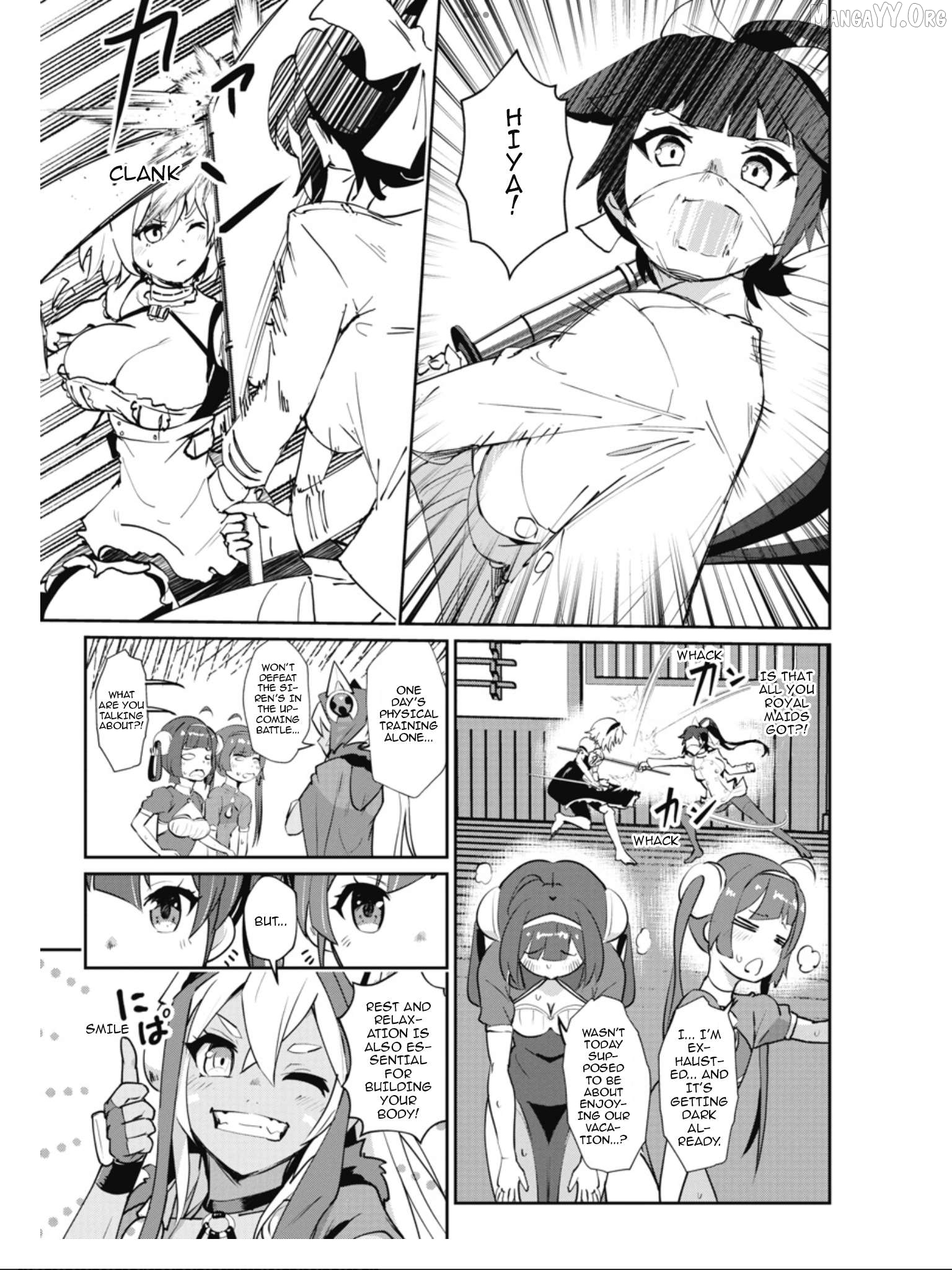 Azur Lane The Animation: Vacations Chapter 31 - page 7