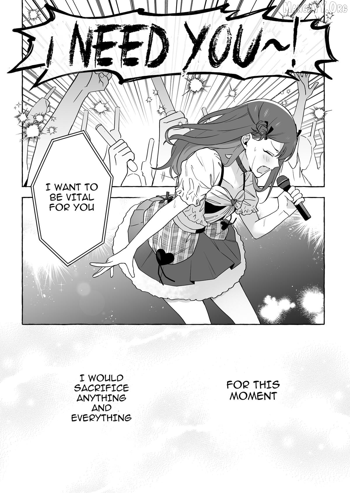 The Useless Idol and Her Only Fan in the World Chapter 50 - page 17