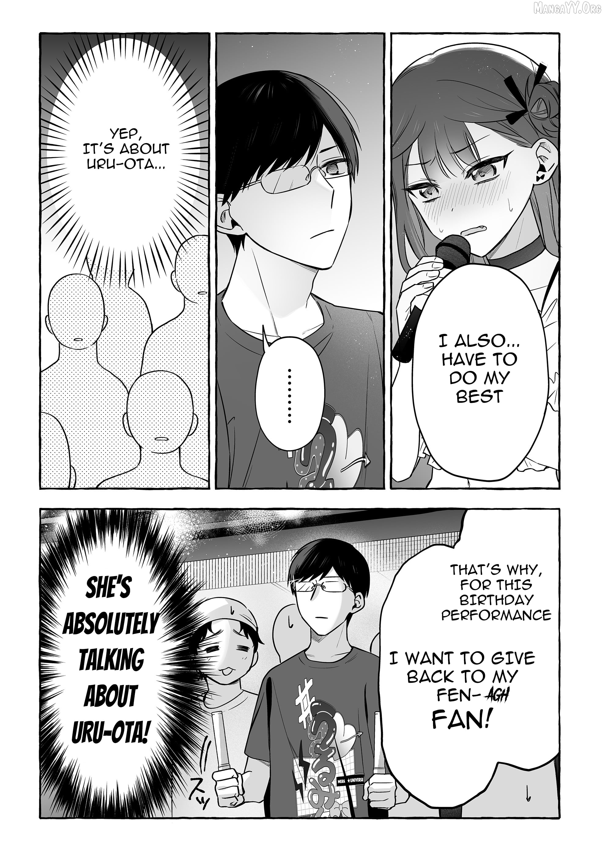 The Useless Idol and Her Only Fan in the World Chapter 51 - page 7
