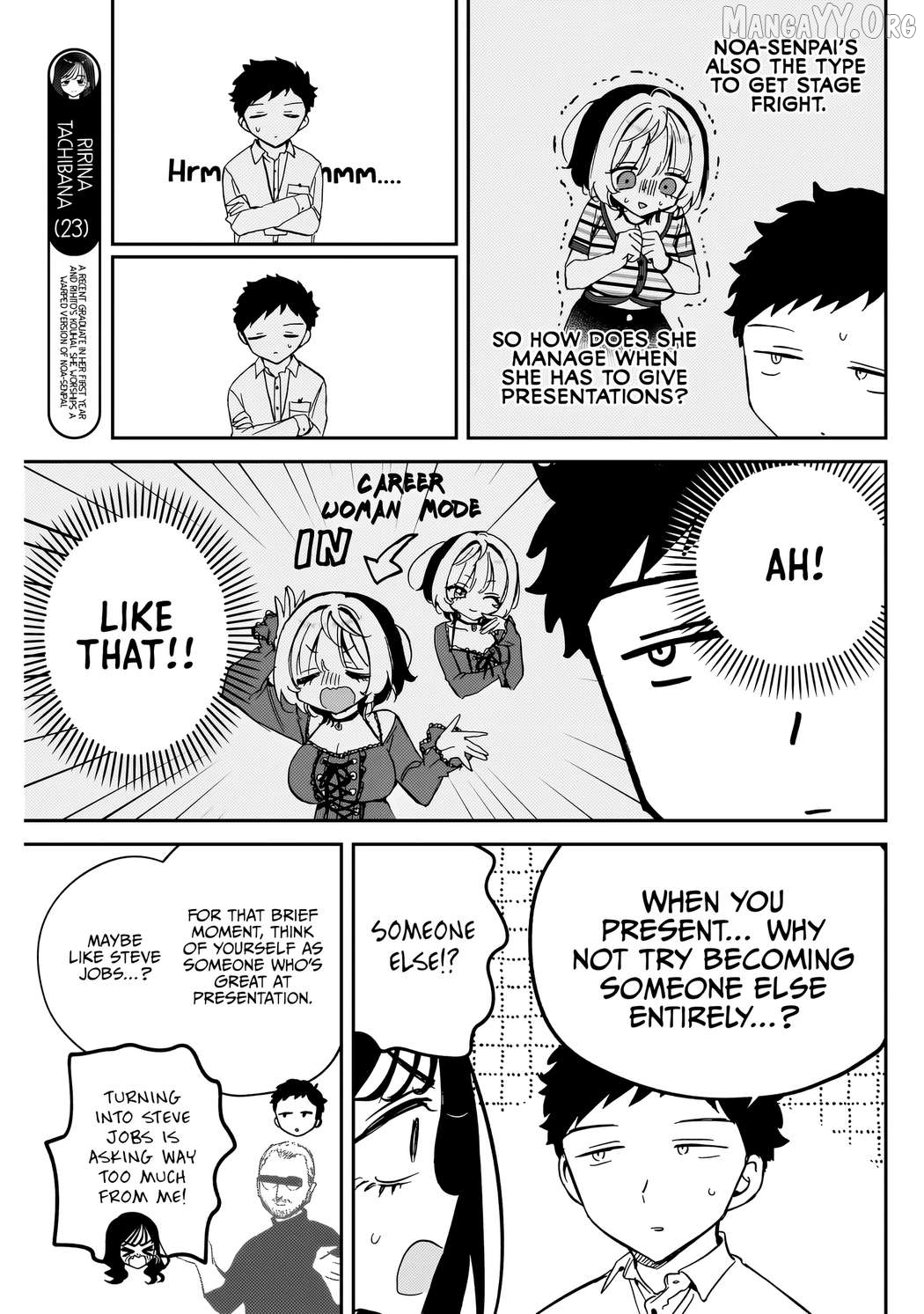 Noa-Senpai Wa Tomodachi. Chapter 83 - page 8