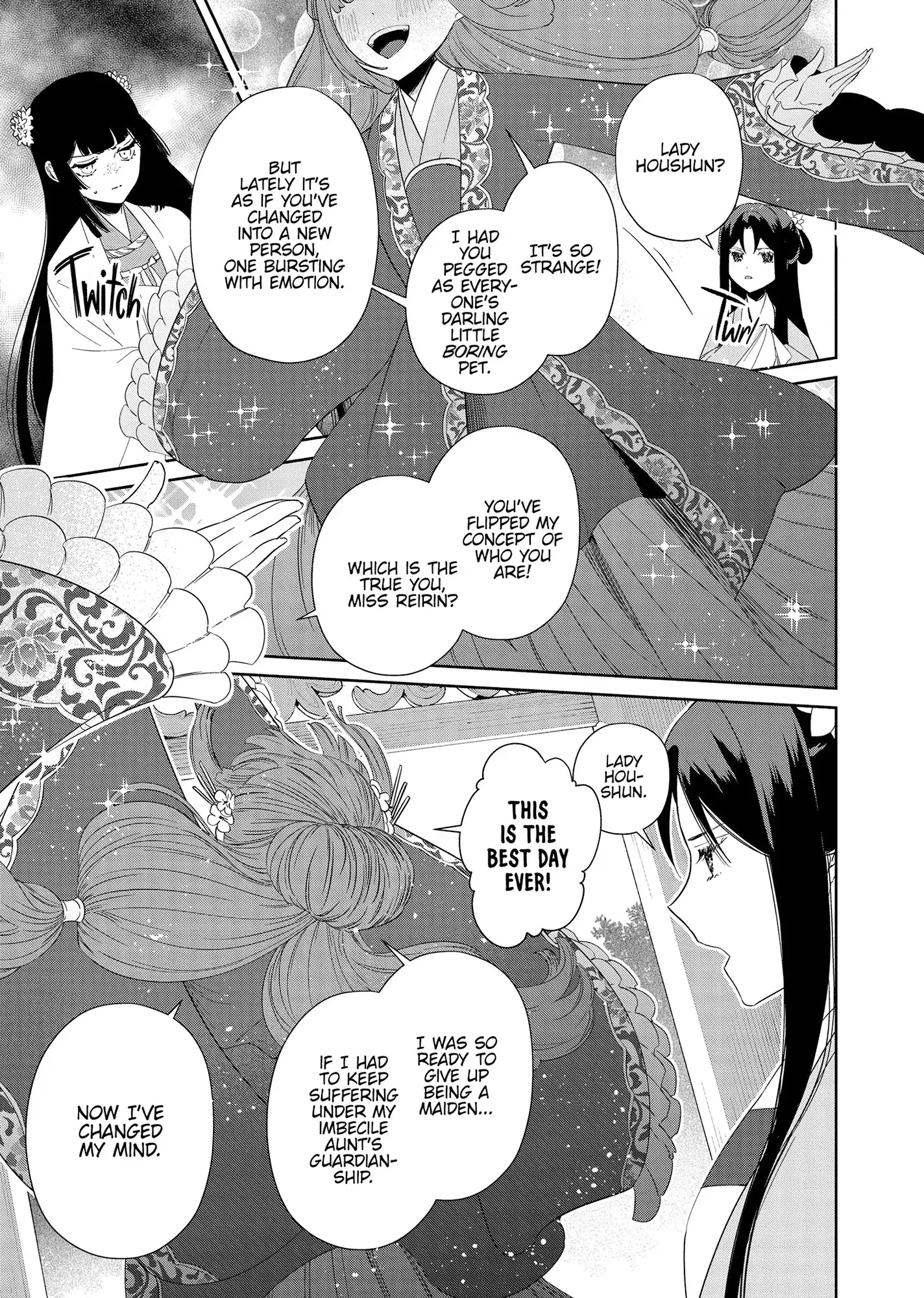 Though I am an Inept Villainess ~Tale of the Butterfly-Rat Swap in the Maiden Court~ Chapter 40 - page 28