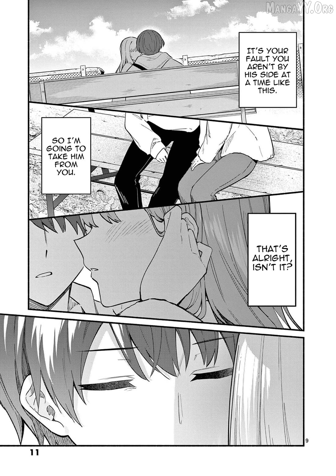 Shiotaiou no Sato-san ga Ore ni dake Amai Chapter 78 - page 9